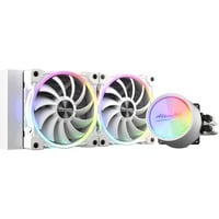 Alpenföhn Agua Glaciar 240 White RGB 240mm, Refrigeración por agua blanco