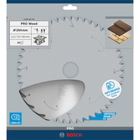 Bosch 2 608 837 733 hoja de sierra circular 25,4 cm 1 pieza(s) Madera noble, Madera blanda, 25,4 cm, 3 cm, 1,6 mm, 6000 RPM, 2,2 mm