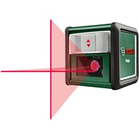 Bosch Láser de líneas cruzadas Quigo, con abrazadera verde/Negro