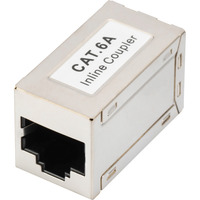 Digitus Acoplador modular CAT 6A, blindado - 10 unidades, Módulo Keystone 