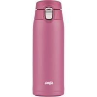 Emsa Light Mug 400 ml Rosa, Termo rosa, Rosa, Acero inoxidable, Polipropileno (PP), 400 ml, 6,6 cm, 196 mm