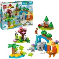 LEGO DUPLO Familias de la Fauna Salvaje “3 en 1”, Juegos de construcción Juego de construcción, 2 año(s), Plástico, 92 pieza(s), 1,71 kg