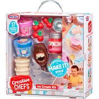 MGA Entertainment Little Tikes Creative Chefs Ice Cream Kit, Cocina Ice Cream Kit, 3 año(s)