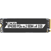 Patriot VIPER VP4300 M.2 1000 GB PCI Express 4.0 NVMe, Unidad de estado sólido negro, 1000 GB, M.2