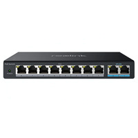 Reolink RLA-PS1 PoE Switch, Interruptor/Conmutador negro