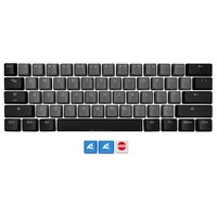 Sharkoon 4044951037469, Cubierta de teclado negro