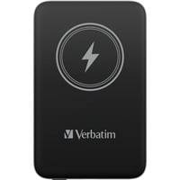 Verbatim Charge 'n' Go Polímero de litio 10000 mAh Cargador inalámbrico Negro, Banco de potencia negro, 10000 mAh, Polímero de litio, Quick Charge 3.0, Cargador inalámbrico, Negro