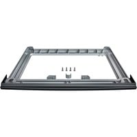 Bosch WTZ2741C pieza y accesorio de lavadoras Kit de superposición 1 pieza(s), Conexión negro/Gris, Kit de superposición, Bosch, 1 pieza(s), 593 mm, 556 mm, 35 mm