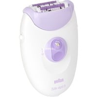 Braun Silk-épil 3 3-000 20 pinzas Púrpura, Blanco, Depiladora blanco/Lila, Púrpura, Blanco, 20 pinzas, MicroGrip, Corriente alterna, 100 - 240 V, 50 - 60 Hz