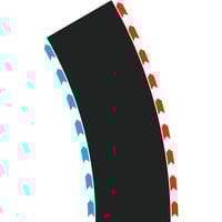 Carrera HYBRID Curvas Radio 30°, Pistas de carreras 