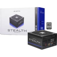 Chieftec Stealth 1000W, Fuente de alimentación de PC negro