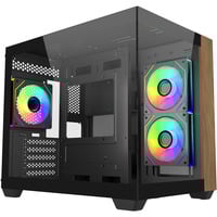 Cooler Master E481-KHNN-S00, Cajas de torre negro/Madera