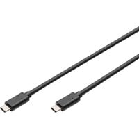Digitus Cable de conexión USB 2.0 USB-C > USB-C negro