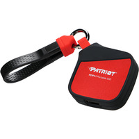 Patriot PDP31 Portable SSD 1 TB, Unidad de estado sólido negro/Rojo