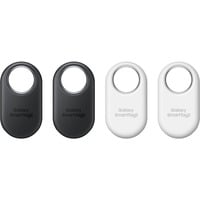 SAMSUNG Galaxy SmartTag 2 EI-T5600 4 Per Pack 2x black+ white Elemento Buscador Grafito, Blanco, Rastreador de seguimiento multicolor, Elemento, Buscador, Grafito, Blanco, Resistente al polvo, 120 m, IP67