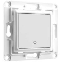 Shelly Interruptor de pared 1, Botón blanco