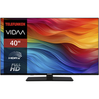 Telefunken XF40VP750M, Televisor LED negro