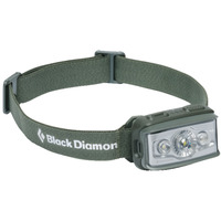 Black Diamond Linterna frontal Storm, Luz de LED verde oliva