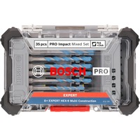 Bosch Juego de puntas mixtas PRO Impact, 35 piezas, Conjuntos de brocas & puntas 
