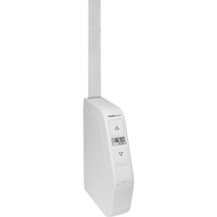 HOMEPILOT Enrollador de cinta RolloTron premium superficie, Bobinador de correa eléctrica blanco