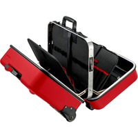 KNIPEX Maletín de herramientas "BIG Twin Move RED" 98 99 15 LE, Caja de herramientas rojo/Negro