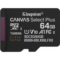 Kingston SDCS3/64GBSP, Tarjeta de memoria negro