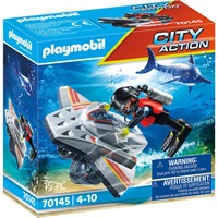 PLAYMOBIL City Action 70145 juguete de construcción, Juegos de construcción Set de figuritas de juguete, 4 año(s), Plástico, 15 pieza(s)