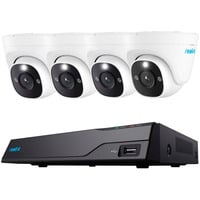 Reolink NVS8-8MD4 kit de videovigilancia Alámbrico 8 canales, Conjunto Alámbrico, Almohadilla, RJ-45, Interior / exterior, 700 lm, 6500 K