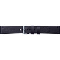 Samsung Pulsera de cuero Essex de Strap Studio, Correa de reloj negro