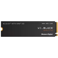 WD Black SN770 M.2 2000 GB PCI Express 4.0 NVMe, Unidad de estado sólido negro, 2000 GB, M.2, 5150 MB/s