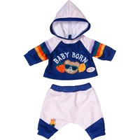 ZAPF Creation BABY born Jogging Suit Navy 43cm, Accesorios para muñecas BABY born Jogging Suit Navy 43cm, Juego de ropita para muñeca, 3 año(s)