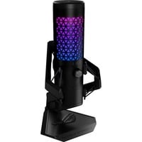 ASUS ROG Carnyx BLK Negro Micrófono de superficie para mesa negro, Micrófono de superficie para mesa, -37 dB, 20 - 20000 Hz, 24 bit, 192 kHz, 120 dB