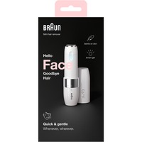 Braun Face FS1000 1 cabezal(es) Blanco, Depiladores blanco/Cromado, Blanco, China, Batería, AA, Alcalino, 97 g