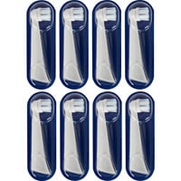 Braun Oral-B iO Limpieza Suave 8 unidades, Cabezal de cepillo blanco