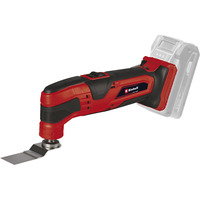 EINHELL Herramienta multifunción inalámbrica Power X-Change TC-MG 18 Li-Solo, 18 Voltios rojo/Negro