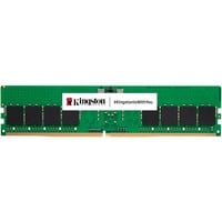 Kingston ValueRAM módulo de memoria 16 GB 1 x 16 GB DDR5, Memoria RAM verde, 16 GB, 1 x 16 GB, DDR5, 288-pin DIMM