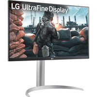 LG 27UP650K, Monitor LED blanco/Plateado