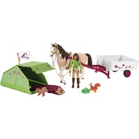 Schleich HORSE CLUB Sarah's Camping Adventure, Muñecos Acción / Aventura, 5 año(s), Multicolor