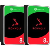 Seagate IronWolf NAS 2 x 8 TB Bundle, Unidad de disco duro 