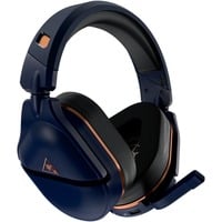Turtle Beach Stealth 700 GEN2 MAX Auriculares Inalámbrico Diadema Juego USB Tipo C Bluetooth Azul, Auriculares para gaming azul oscuro/Bronce, Inalámbrico, Juego, 20 - 22000 Hz, 784,7 g, Auriculares, Azul