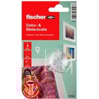 fischer GOW Garra para cuadros Multipack, Gancho 