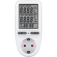 goobay Medidor digital de costos de energía Pro, Instrumento de medición blanco