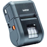 Brother RJ-2140 impresora de recibos 203 x 203 DPI Inalámbrico y alámbrico Térmica directa Impresora portátil, Impresora de tickets negro, Térmica directa, Impresora portátil, 203 x 203 DPI, 6 ips, 152 mm/s, 6 cm