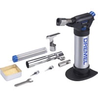 Dremel VersaFlame (2200-5), Quemador de gas plateado/Negro