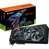 GIGABYTE AORUS GeForce RTX 5070 Ti MASTER 16G Tarjeta Gráfica - 16GB GDDR7, 256 bits, PCI-E 5.0, 2670 MHz Core Clock, 3 x DP 2.1a, 1 x HDMI 2.1b, NVIDIA DLSS 4, GV-N507TAORUS M-16GD 256 bits, PCI-E 5.0, 2670 MHz Core Clock, 3 x DP 2.1a, 1 x HDMI 2.1b, NVIDIA DLSS 4, GV-N507TAORUS M-16GD, GeForce RTX 5070 Ti, 16 GB, GDDR7, 256 bit, 7680 x 4320 Pixeles, PCI Express x16 5.0