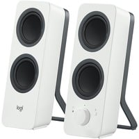 Logitech Z207 Altavoces de ordenador Bluetooth, Altavoces de PC blanco, 2.0 canales, Inalámbrico y alámbrico, 5 W, Blanco