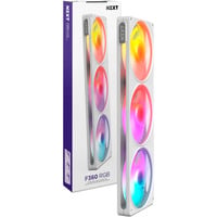 NZXT F360 RGB, Ventilador blanco