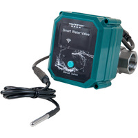 Shelly FrankEver válvula de agua inteligente DN25, 1", Válvula de regulación verde