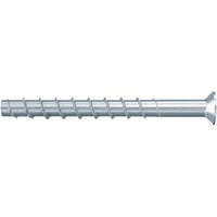 fischer Tornillo para hormigón FBS 4x40 10/5 tornillo para abrazadera de cable cabeza avellanada TX 