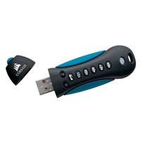 Corsair Flash Padlock 3 256 GB, Lápiz USB negro/Azul